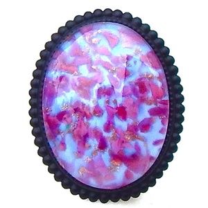GASOLINE GLAMOUR AFRICAN DAISY OPAL RING
